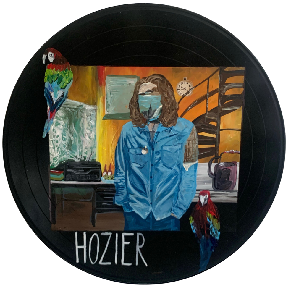 Hozier Tribute | Acrylic on Vinyl
