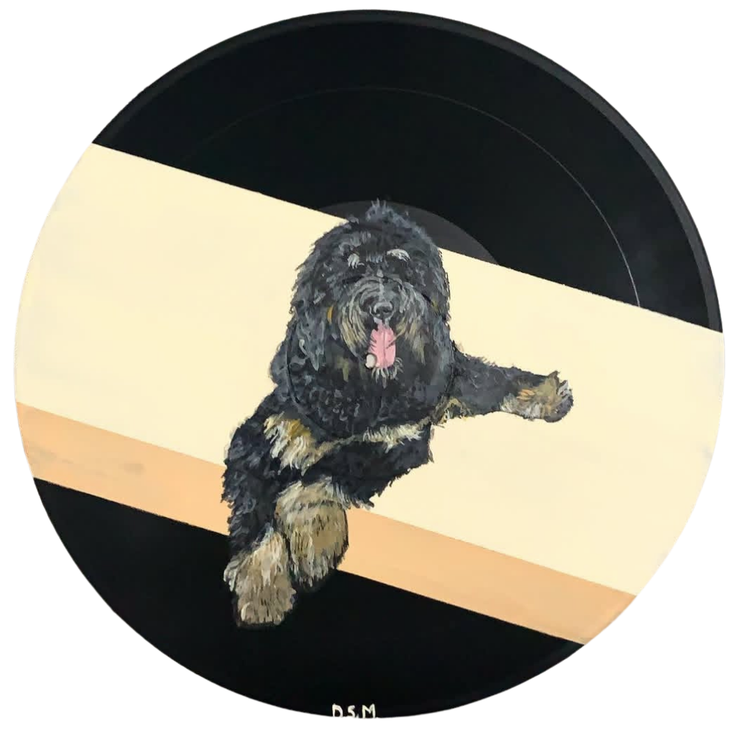 Good Boy | Acrylic on Vinyl