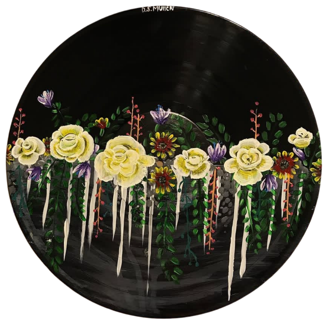 Yellow Roses | Acrylic on Vinyl