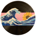 Wave to the Sunflower | Acrylic on Vinyl