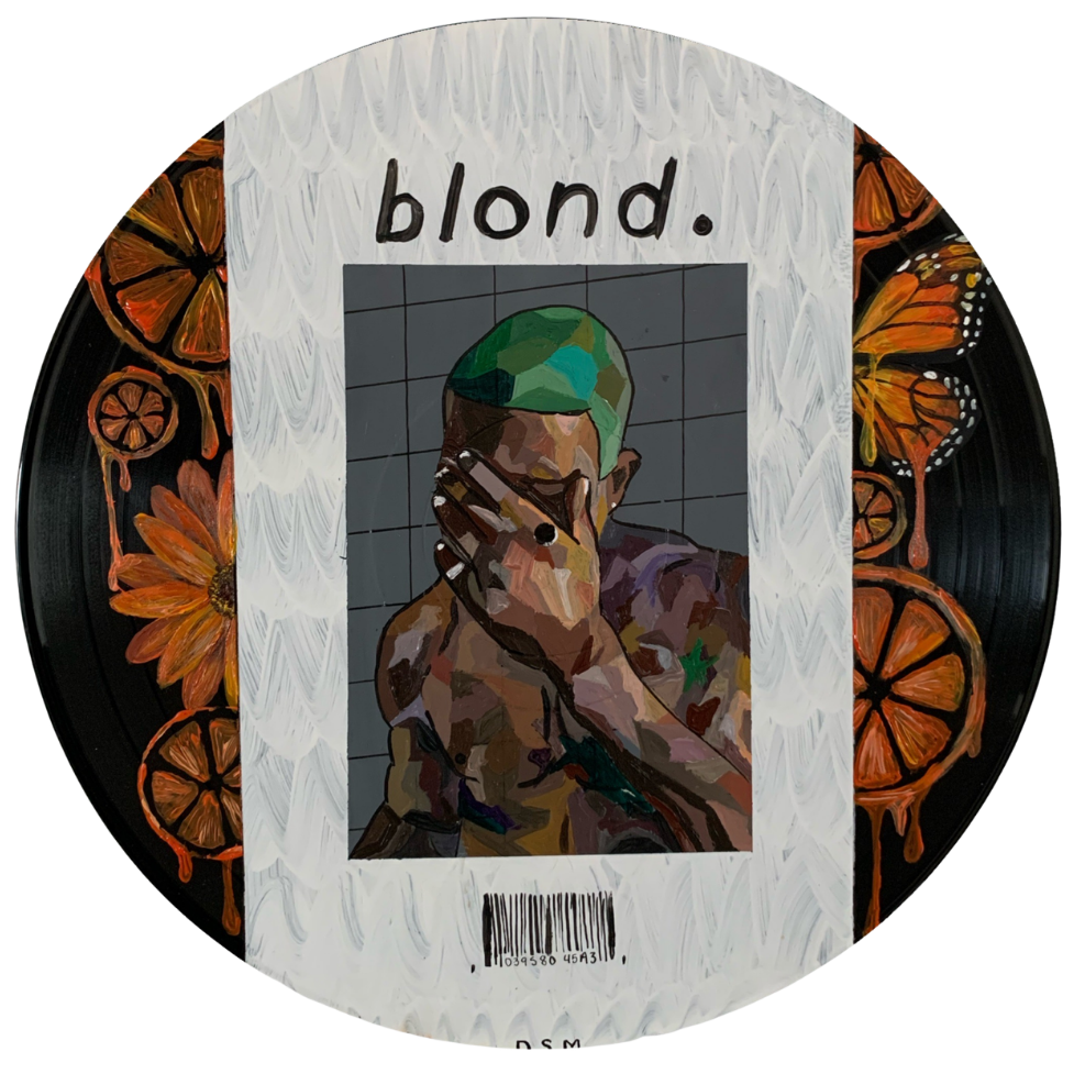 Frank Ocean Tribute | Acrylic on Vinyl
