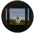 Lonely Astronaut | Acrylic on Vinyl