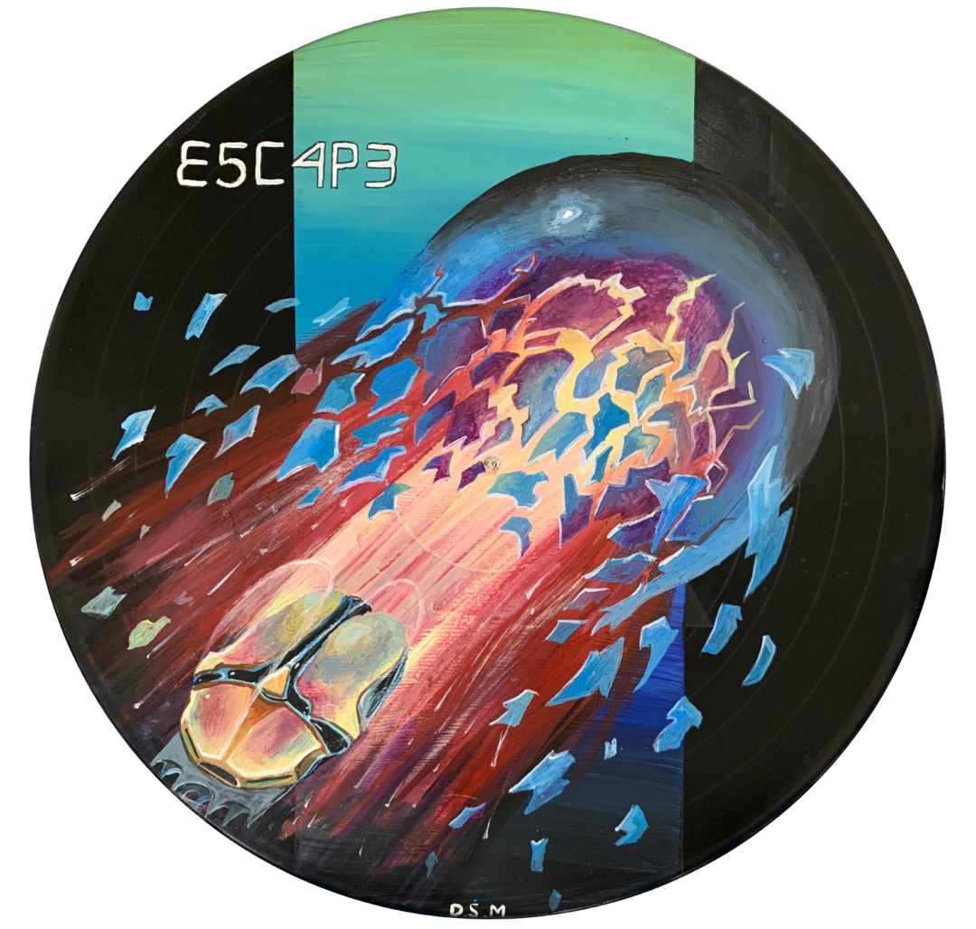 Journey Tribute | Acrylic on Vinyl