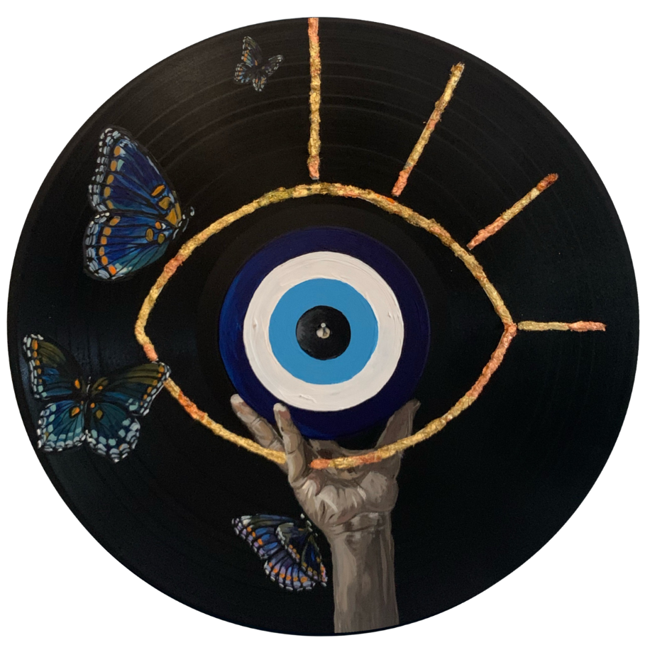 ButterflEYE | Acrylic on Vinyl